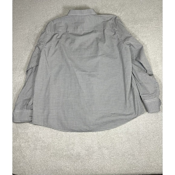 UNTUCKit Men's Frizzante Button Down Shirt Gray‎ Green Black Checkered Size 3XL - Picture 8 of 11